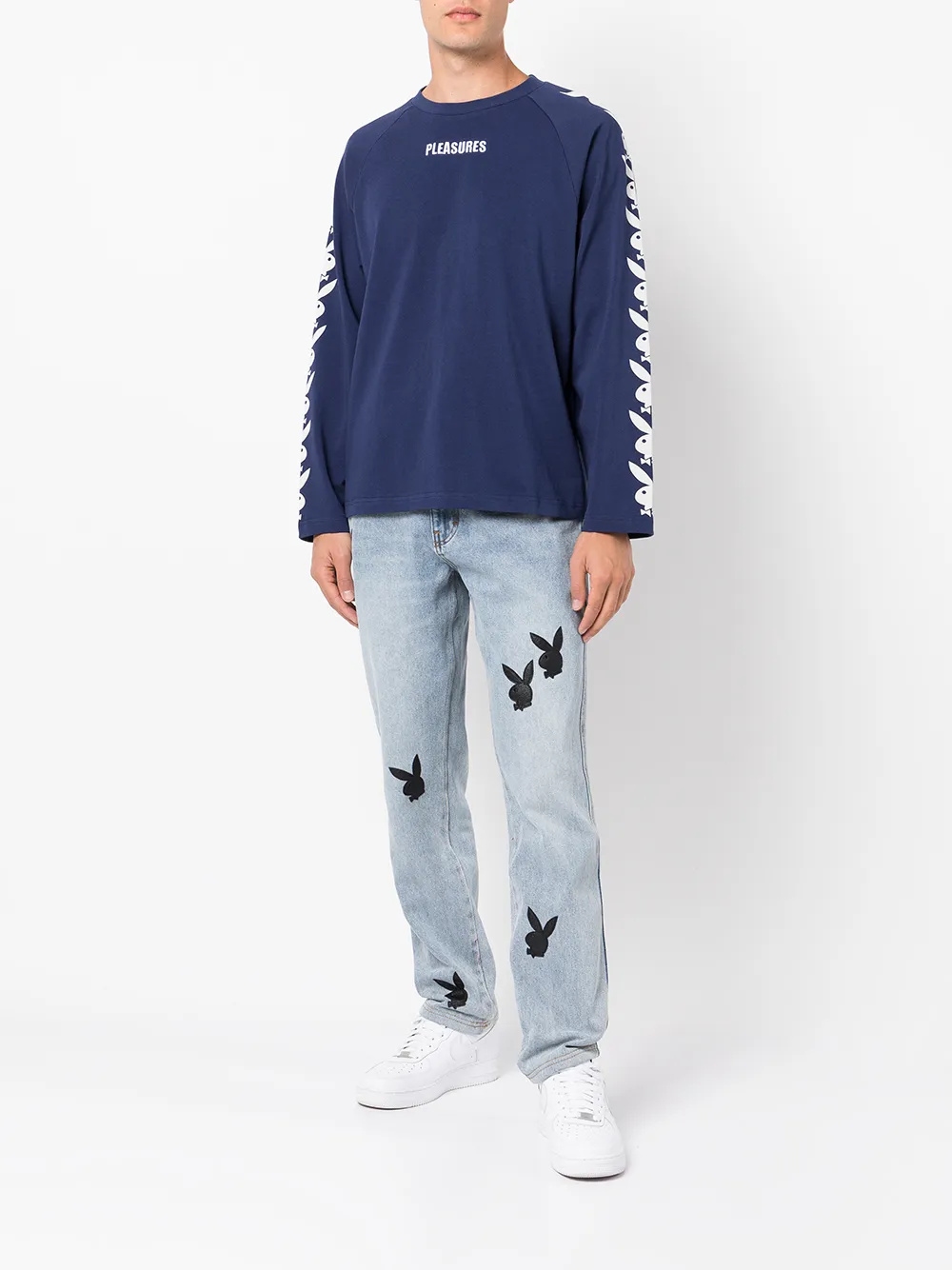 Pleasures sudadera con logo estampado | Sudaderas | Image 2