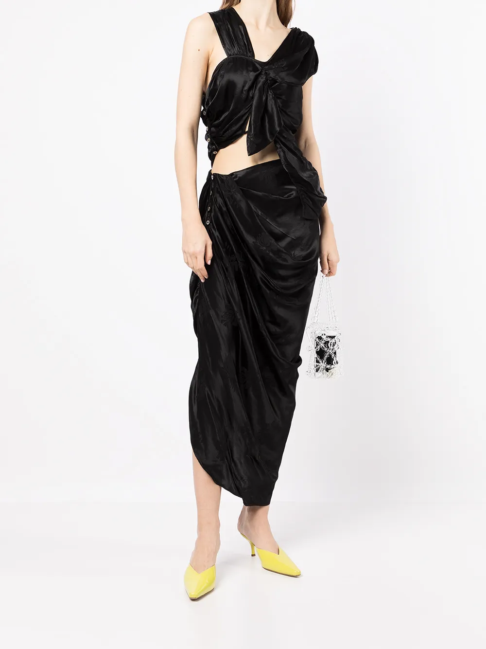 Yuhan Wang フローラル スカート - Farfetch