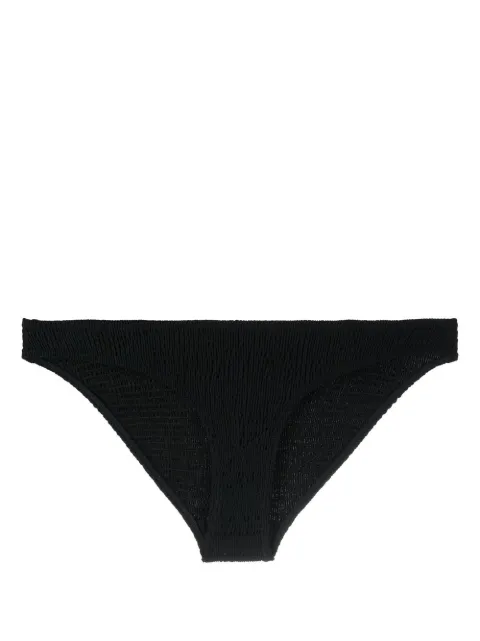 TOTEME smocked-finish bikini bottoms