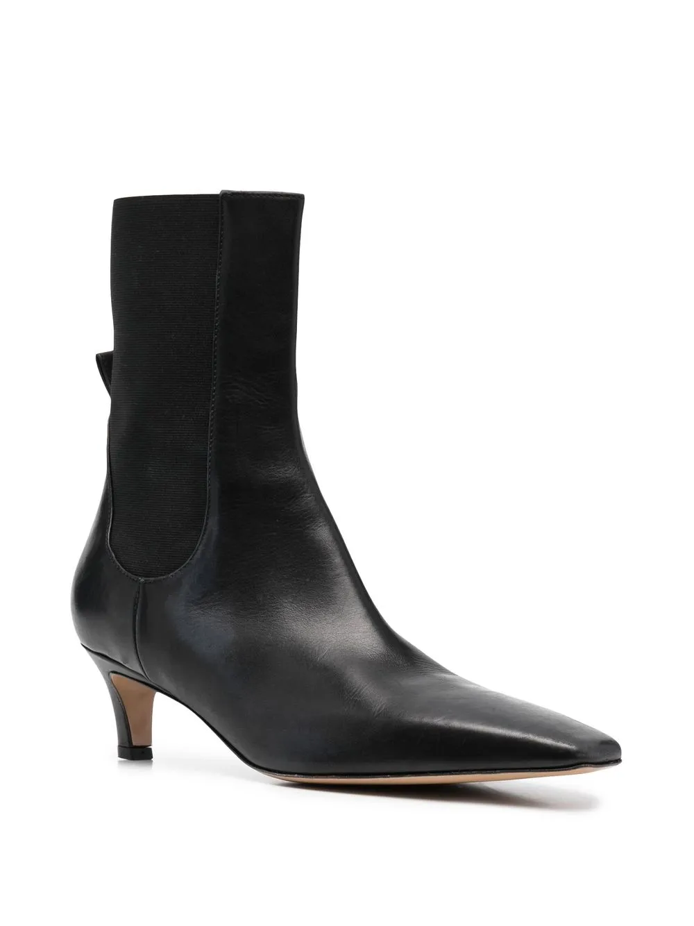 toteme mid heel ankle boots