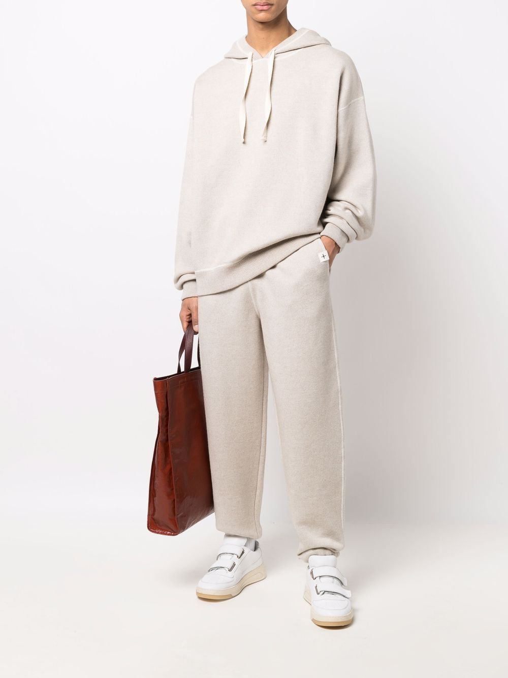 Jil Sander Kasjmier hoodie - Beige