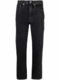 A.P.C. mid-rise straight-leg denim jeans - Black