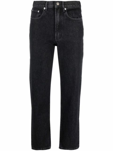 A.P.C. mid-rise straight-leg denim jeans Women