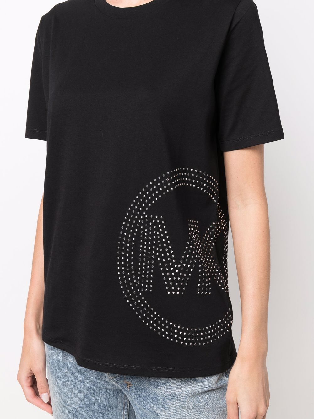 MICHAEL MICHAEL KORS LOGO-EMBELLISHED SHORT-SLEEVE T-SHIRT