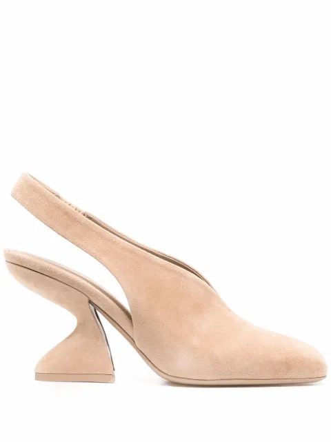 Ferragamo zapatillas F-Heel con tacón de 100mm
