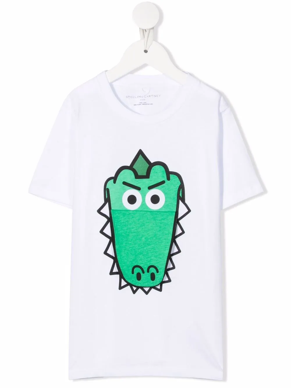 

Stella McCartney Kids playera con estampado gráfico - Blanco