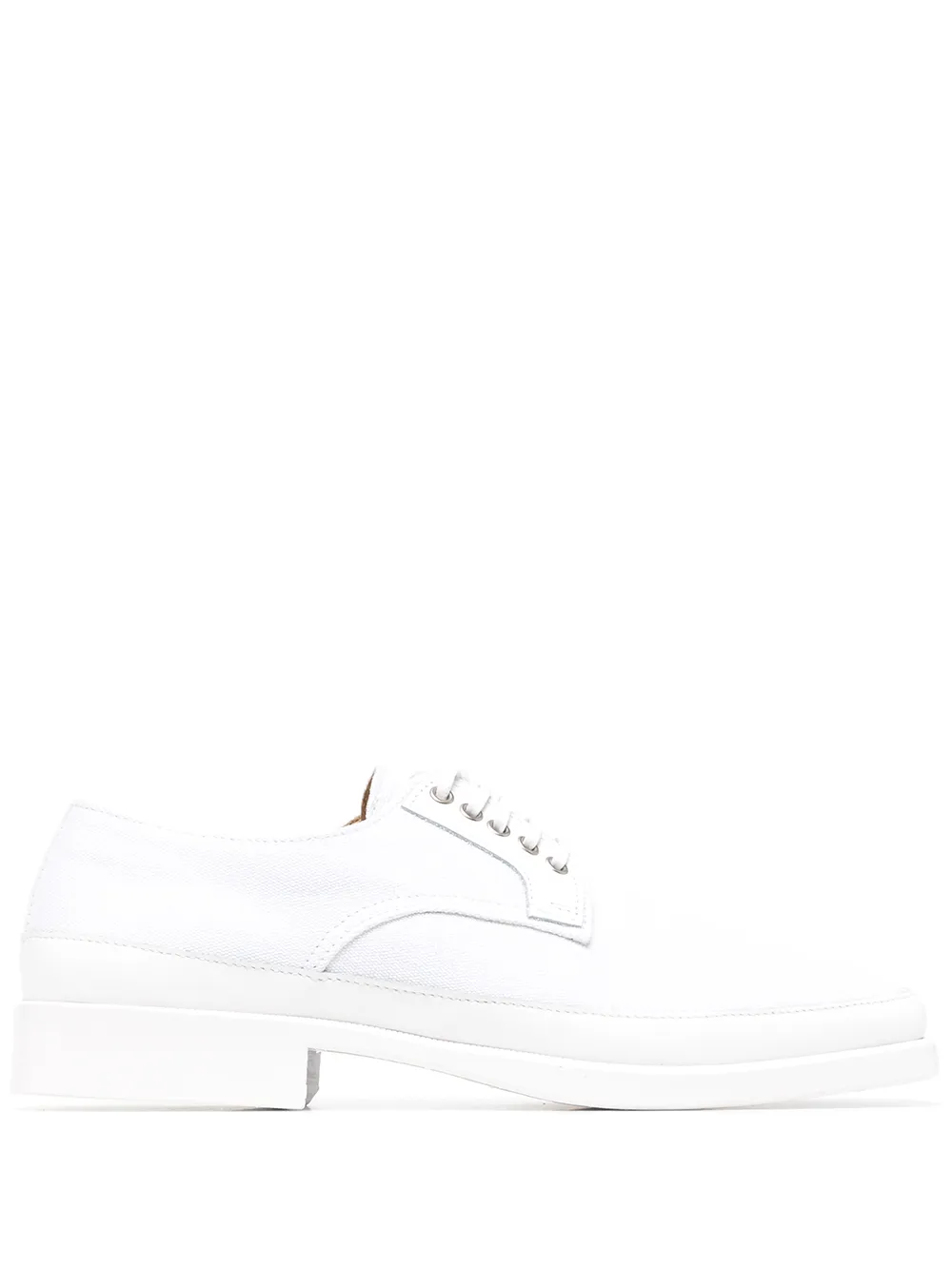 

Lemaire lace-up block-heel Derby shoes - White