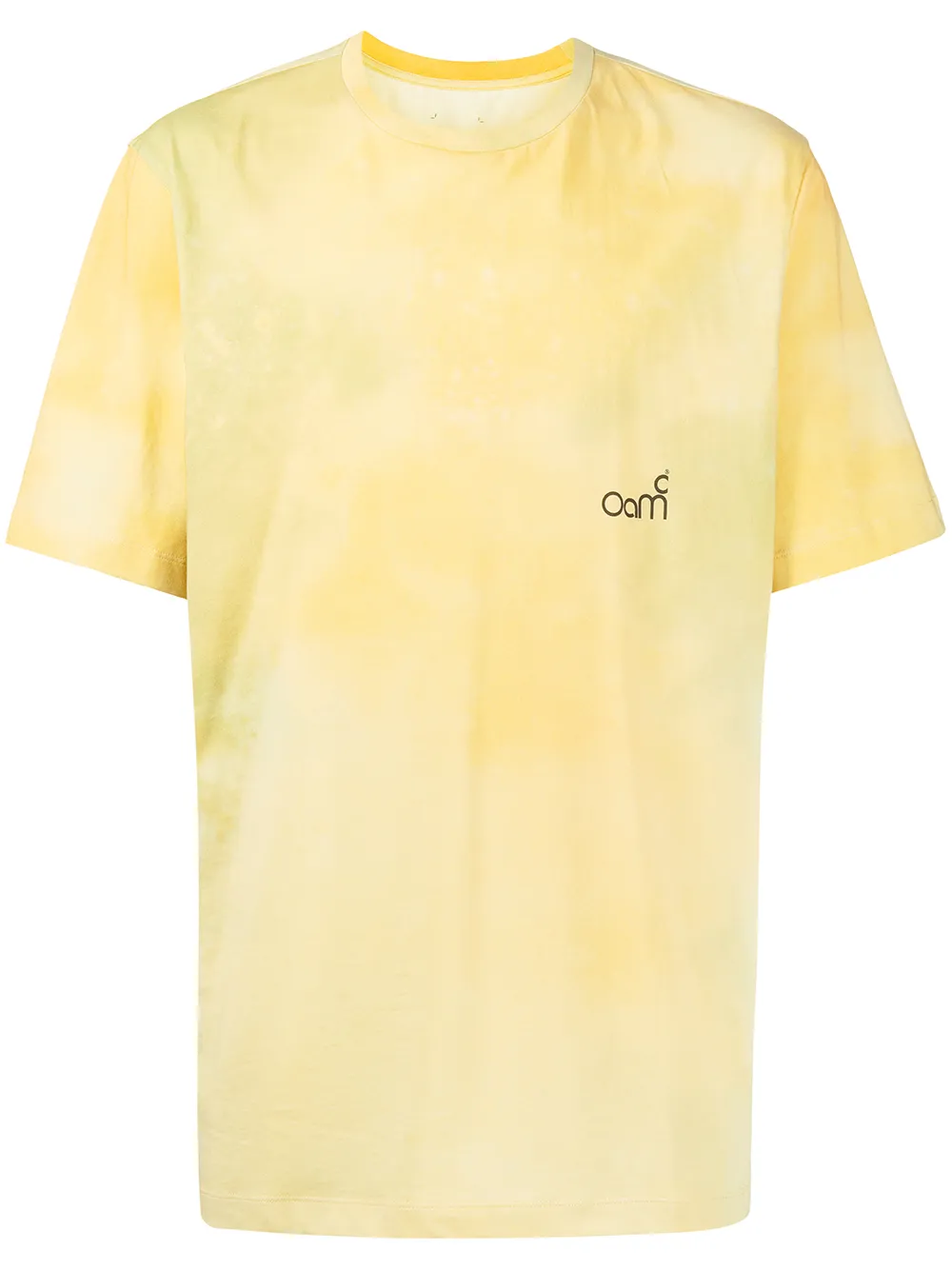 

OAMC logo-print cotton T-shirt - Yellow