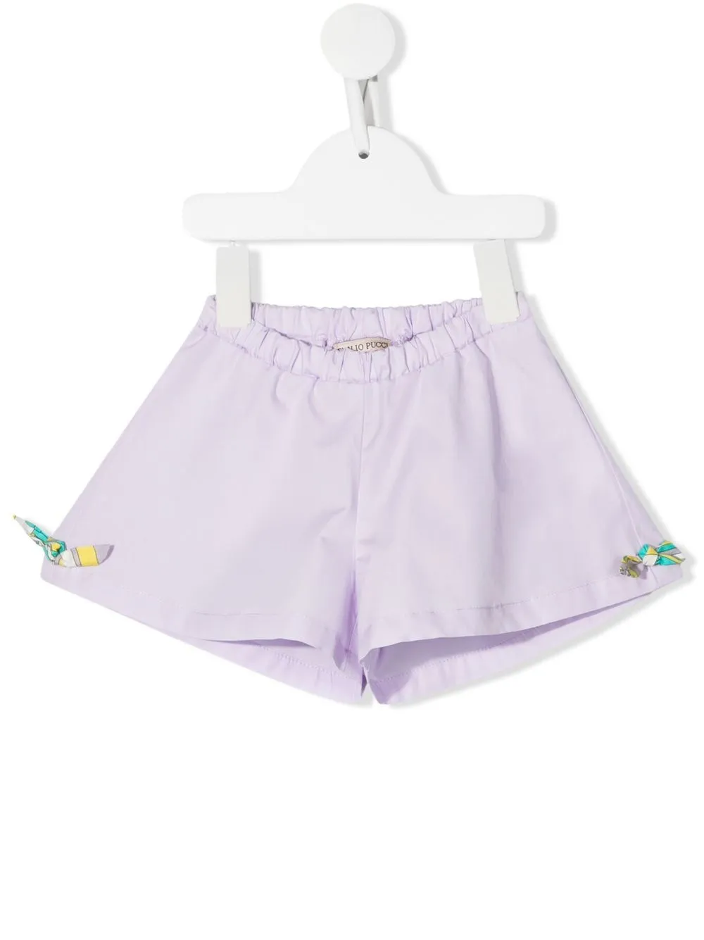 

PUCCI Junior shorts acampanados - Morado