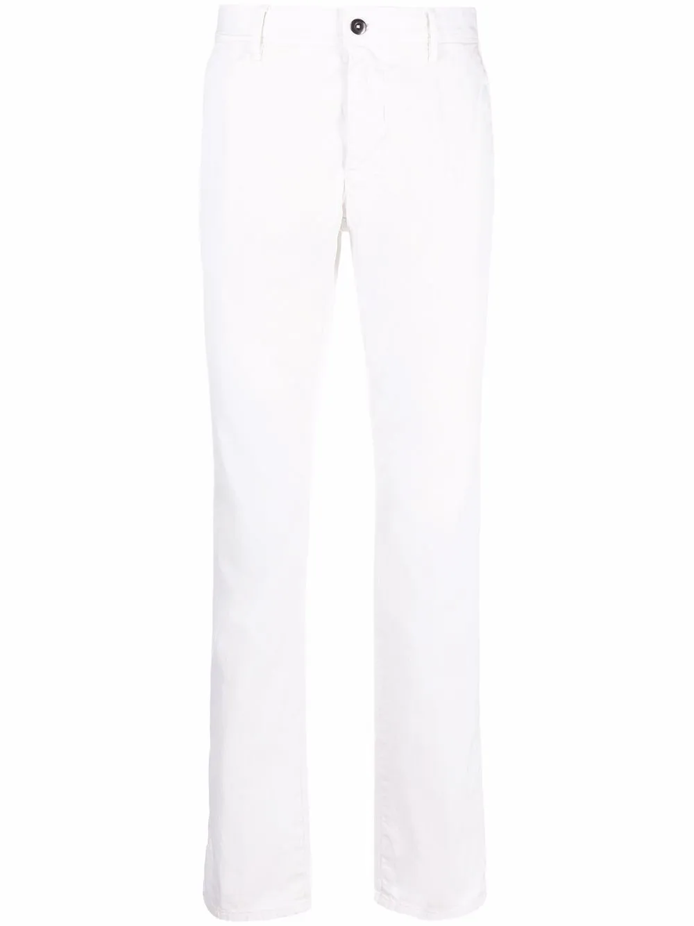 Incotex pantalones slim con bolsillos - Blanco