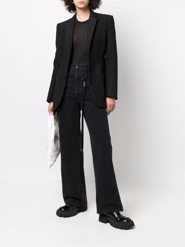 Ann Demeulemeester high-rise wide-leg Jeans - Farfetch