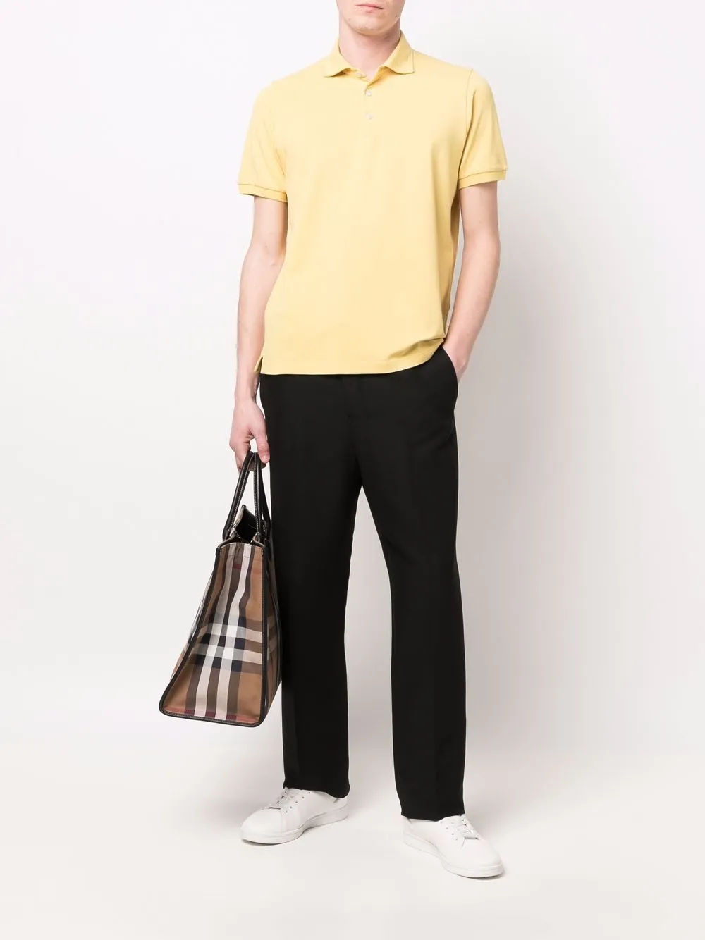 Mauro Ottaviani Poloshirt - Geel