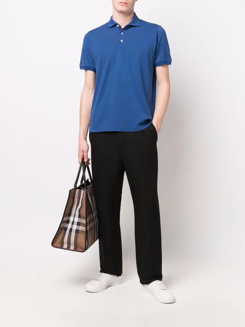 Mauro Ottaviani Poloshirt - Blauw