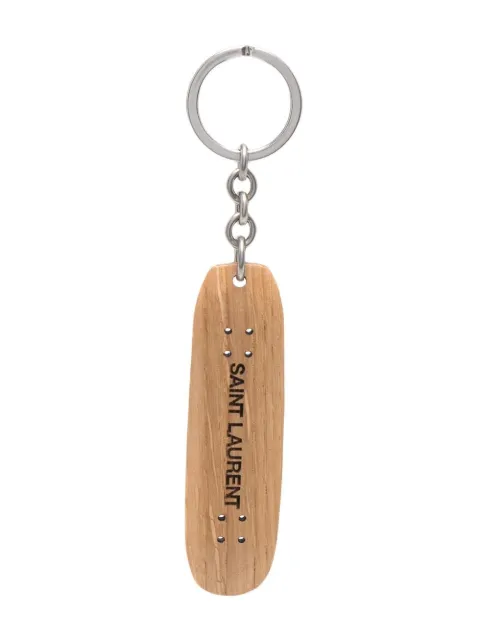 Saint Laurent Chaveiro de skate com estampa de logo