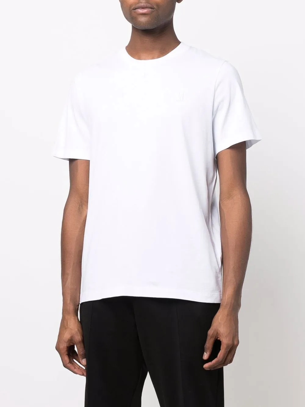 Moncler T-shirt met logoprint Wit