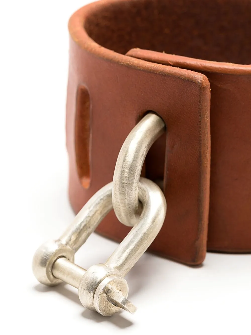 Shop Parts Of Four 50mm Restraint Charm Bracelet In Braun