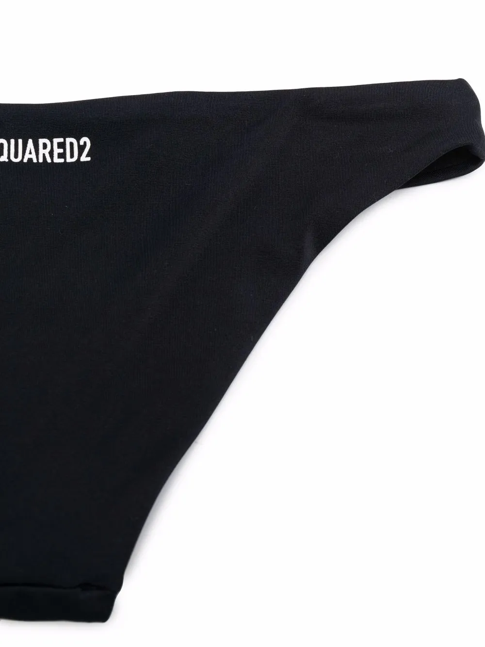 Dsquared2 Kids Bikini met logoprint - Zwart