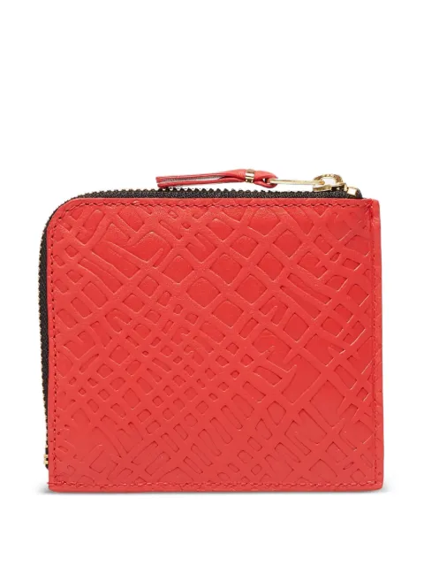 Comme Des Garçons Wallet cartera con cierre