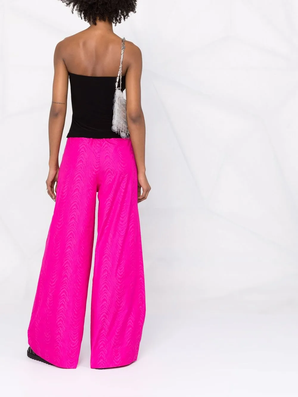 Norma Kamali Strapless top Zwart