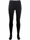 WARDROBE.NYC multi-pocket slip-on leggings - Black