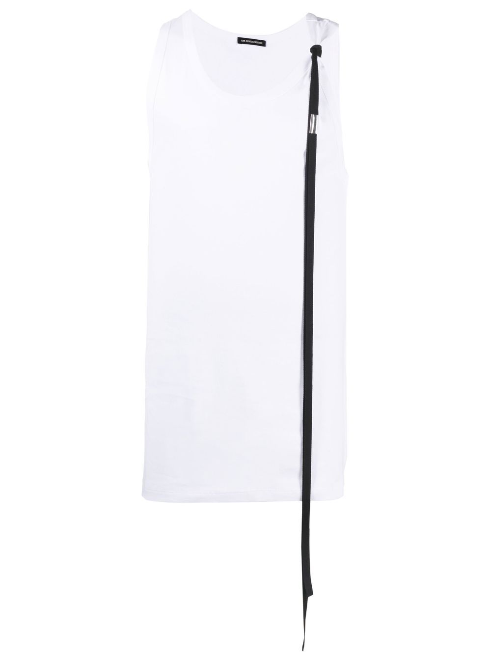 

Ann Demeulemeester contrast-strap tank top - White