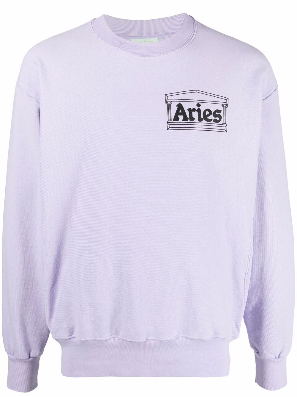 

Aries sudadera con logo estampado - Morado