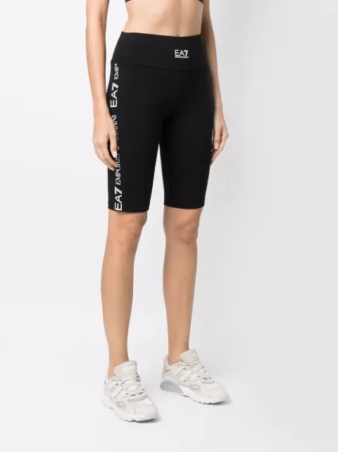 Ea7 Emporio Armani logo-print Cycling 