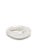 Parts of Four Mountain hand-hammered ring - Silver
