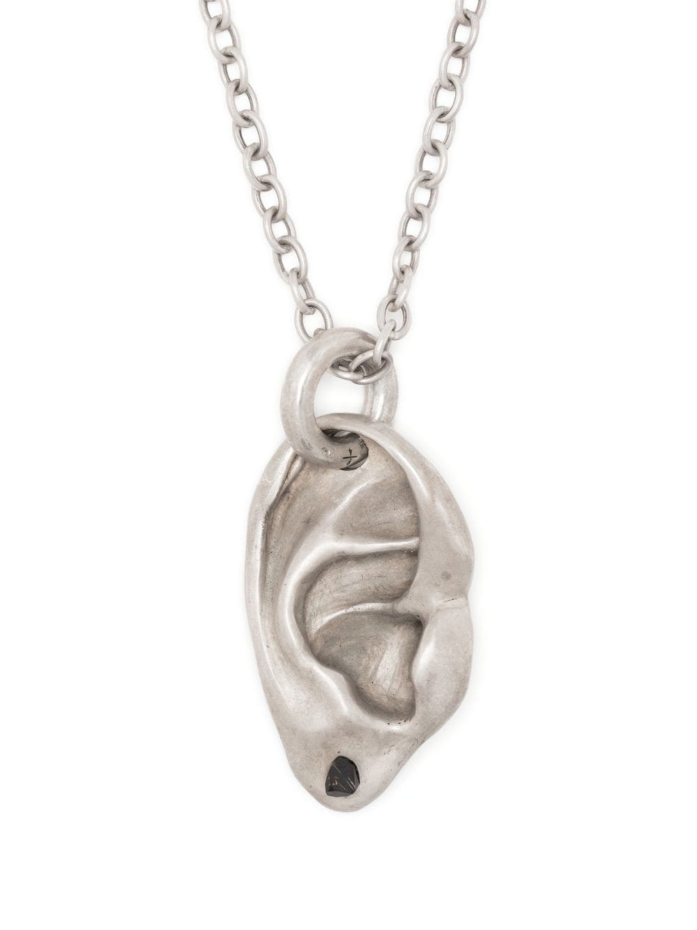 Parts Of Four Body Part Pendant Necklace In Silber