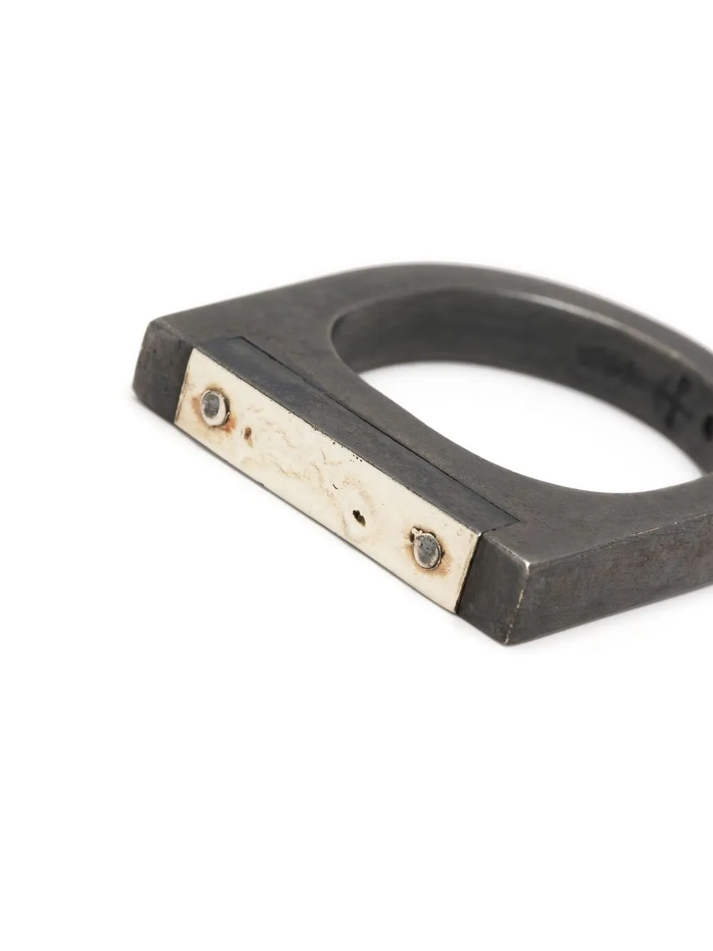  Parts Of Four Zweifarbiger Ring   Silber 