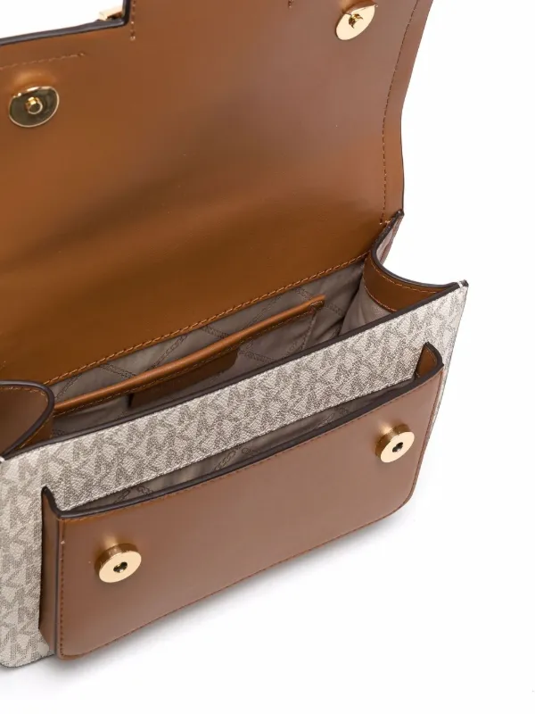 Michael Kors モノグラム ショルダーバッグ | ニュートラル | FARFETCH JP