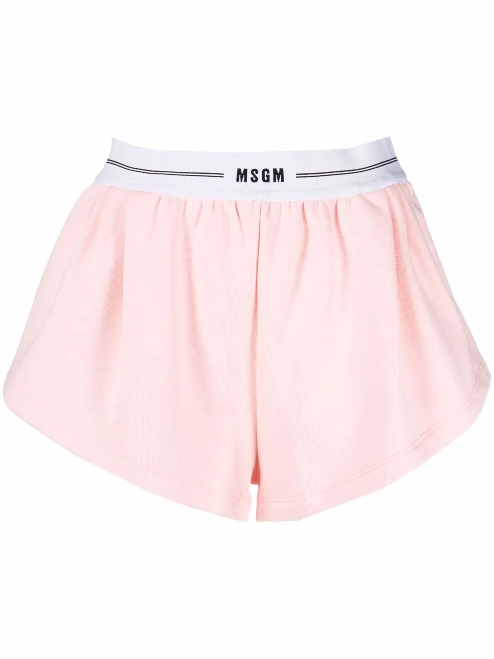 

MSGM Short Logo Band shorts - Pink