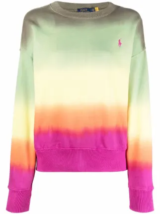 Ralph lauren clearance tie dye sweatshirt