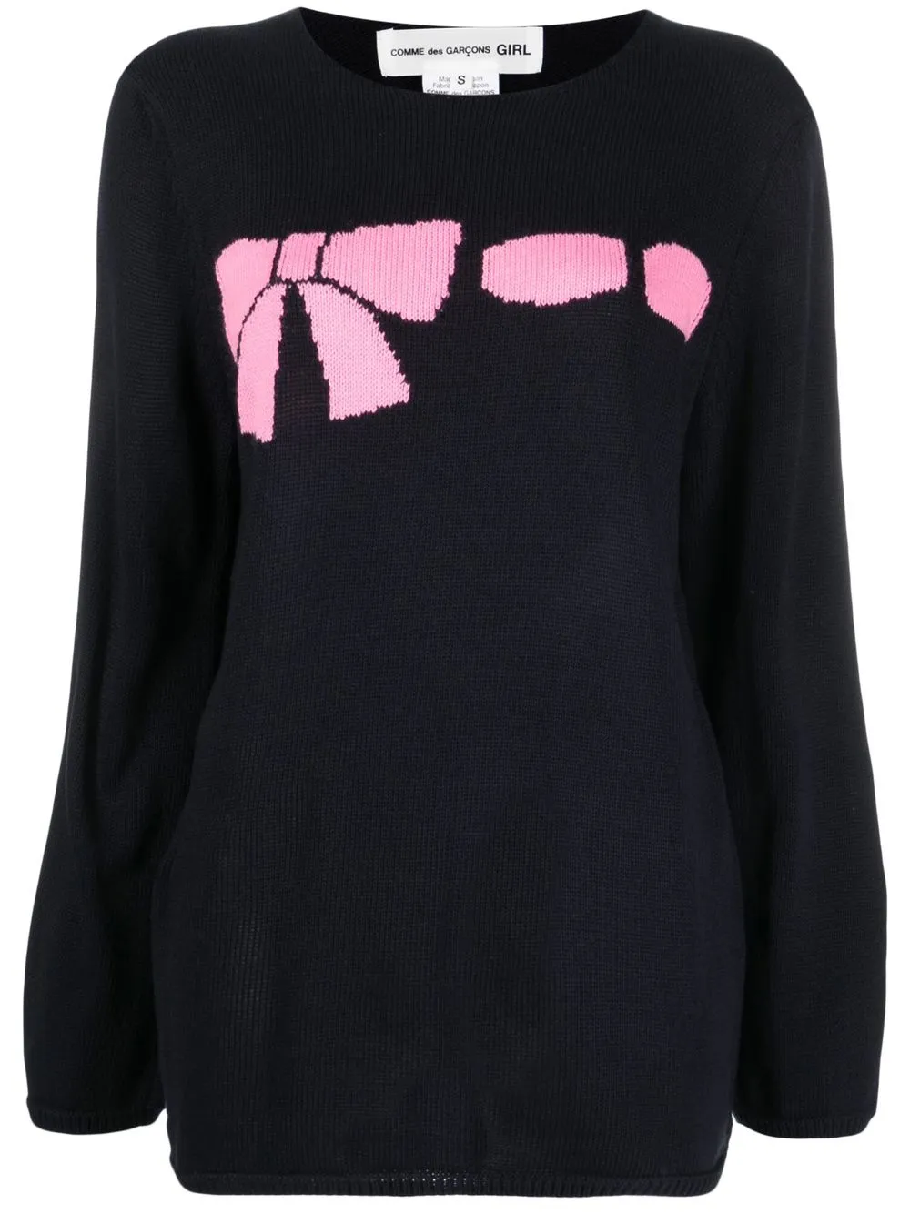 

Comme Des Garçons Girl suéter con cuello redondo - Azul