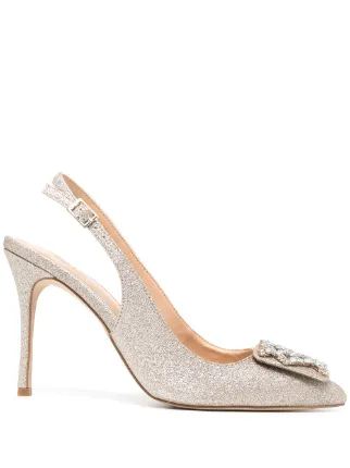 Badgley Mischka Lisbet Slingback Stiletto Pumps Farfetch