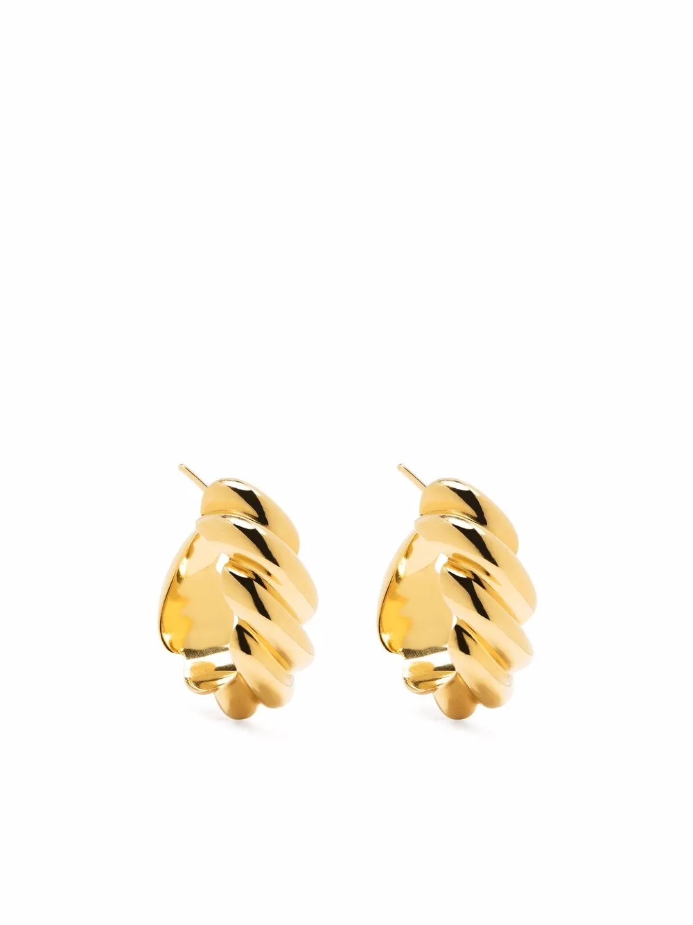 

Sophie Buhai large rope earrings - Gold