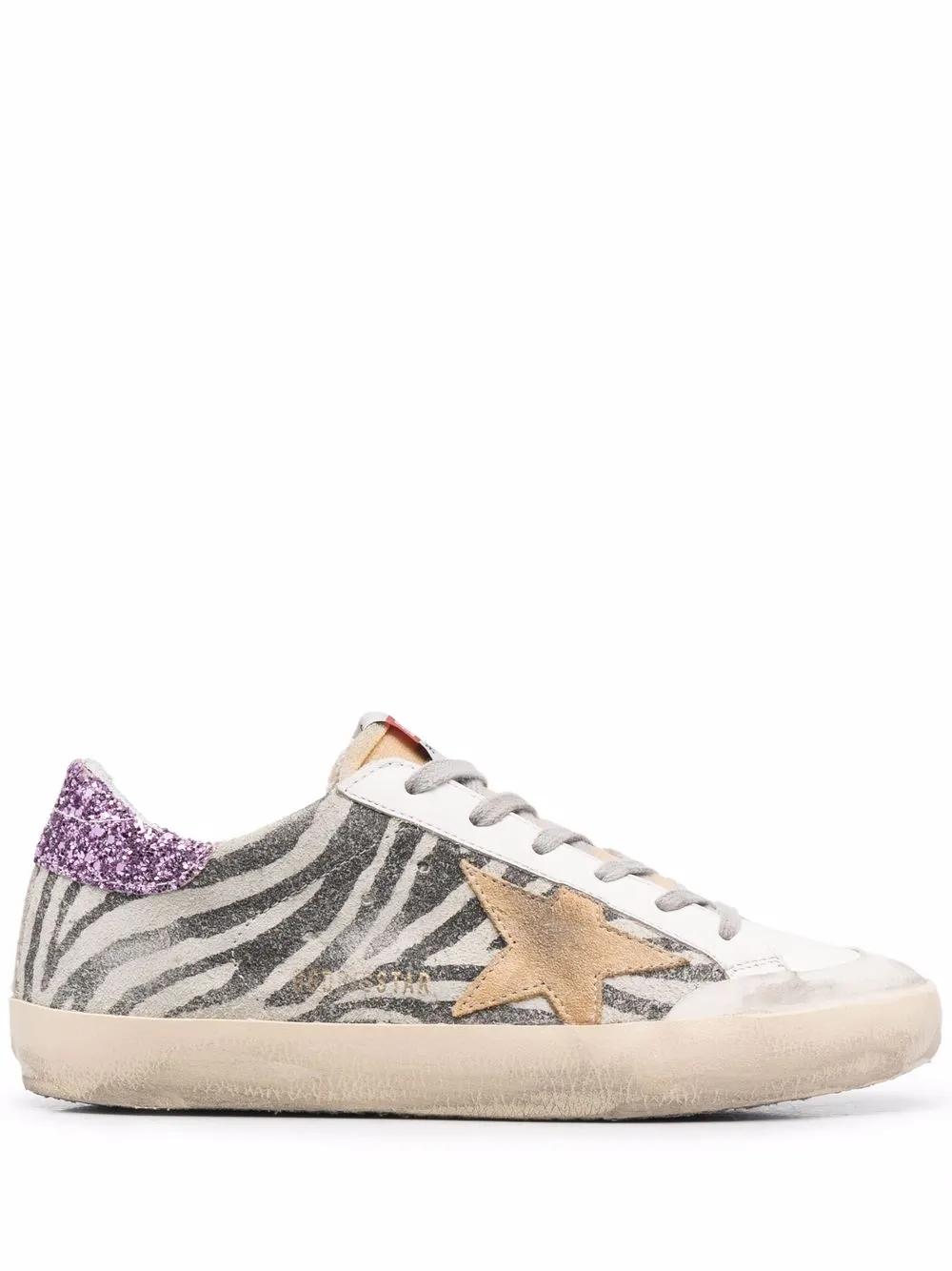 

Golden Goose tenis bajos Super-Star - Gris