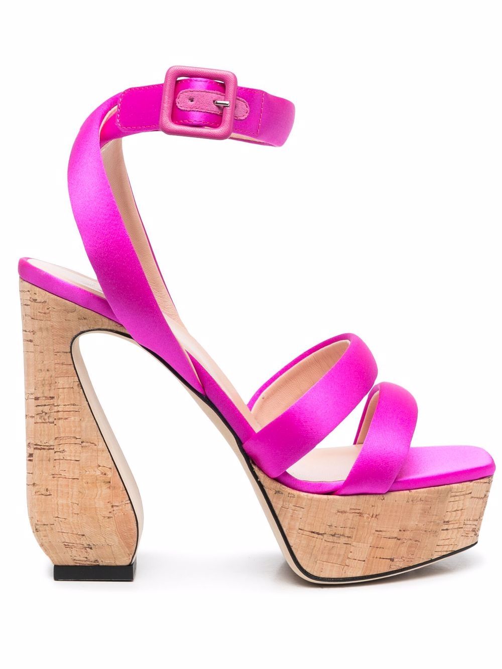 Antonia satin sandals