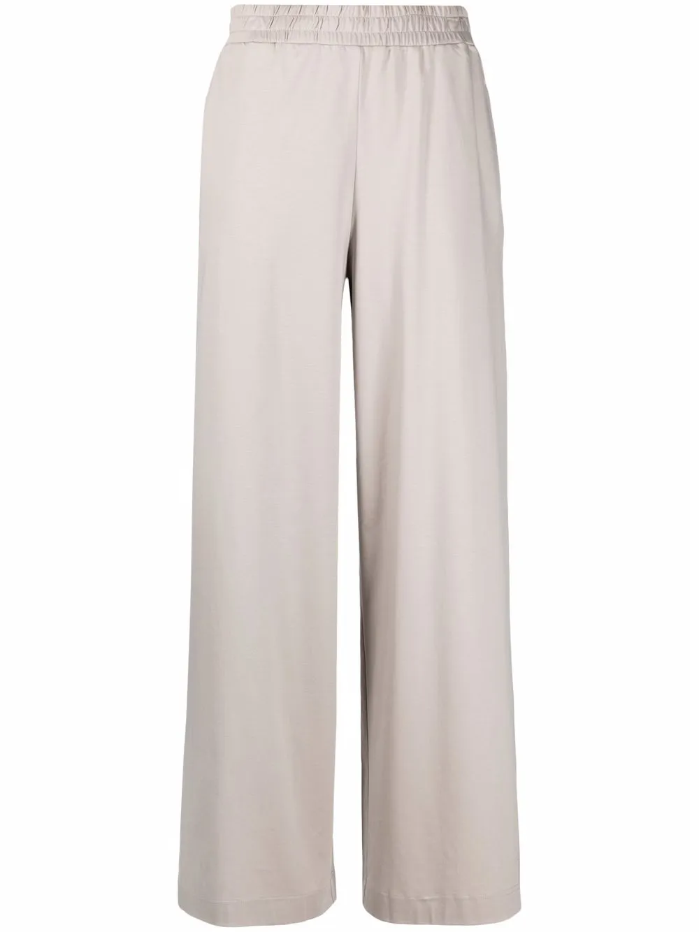 

12 STOREEZ wide-leg jersey trousers - Grey