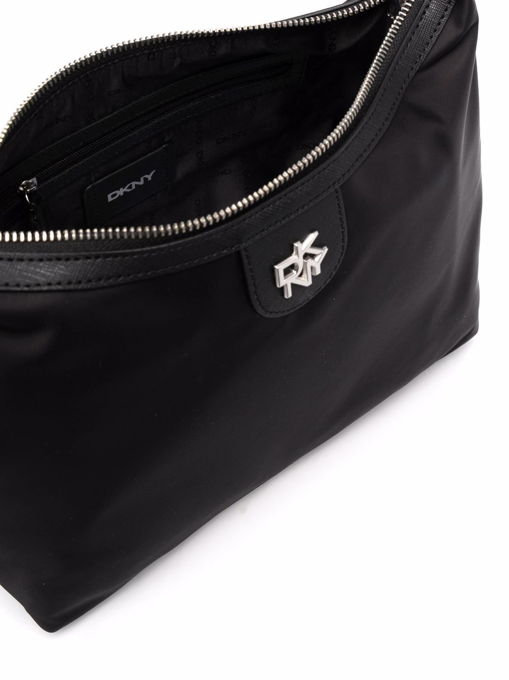 DKNY Medium Carol Black Logo Tote Bag