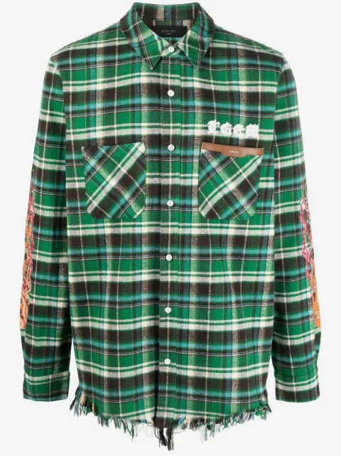 AMIRI camisa a cuadros de The Great City Workshop x The Great City Workshop