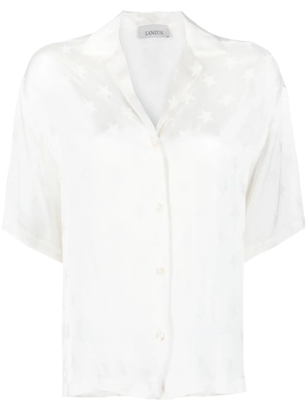 

Laneus camisa con estrellas estampadas - Neutro