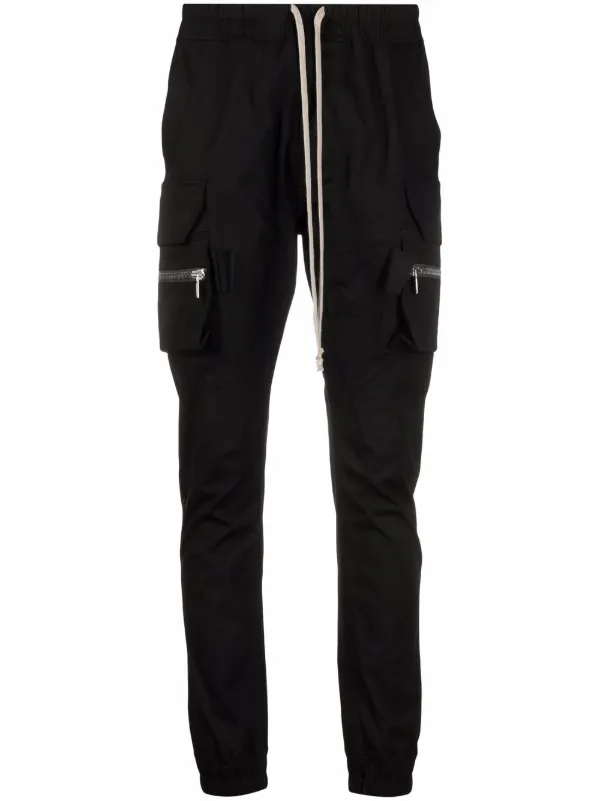 Rick Owens zip-pocket Detail Trousers 