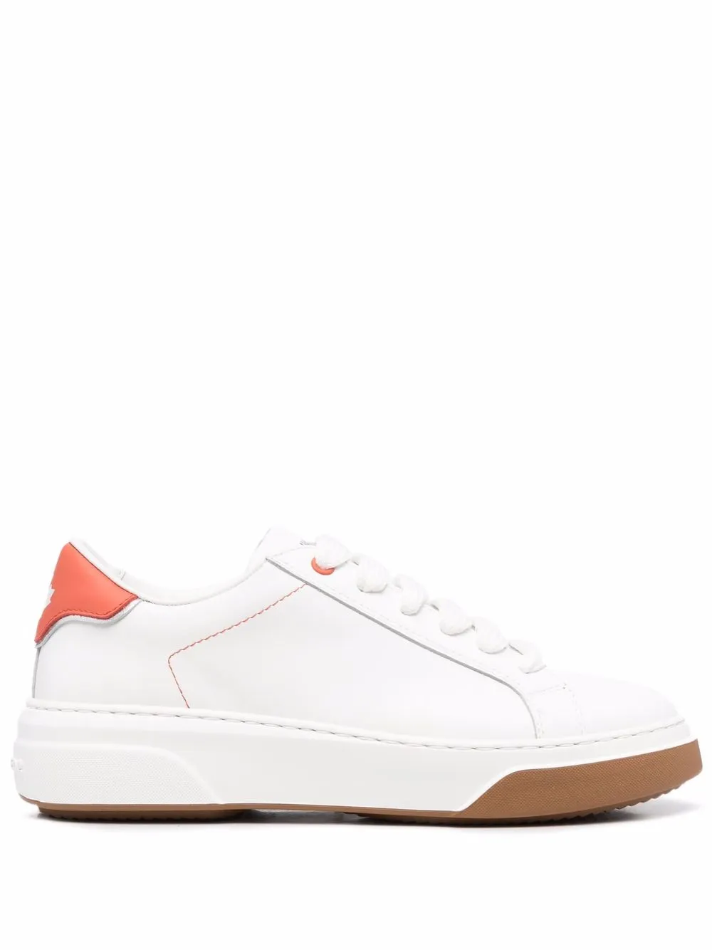 

Dsquared2 logo-print lace-up sneakers - White