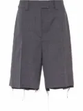 Miu Miu Prince of Wales check Bermuda shorts - Grey