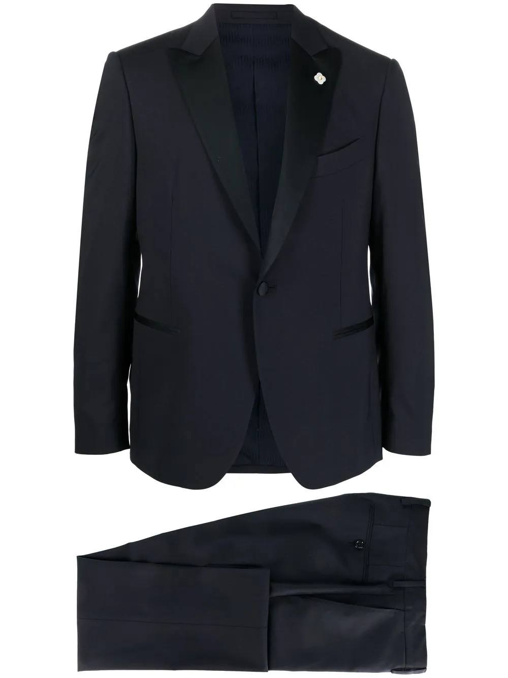 

Lardini single-breasted two-piece tuxedo - Blue