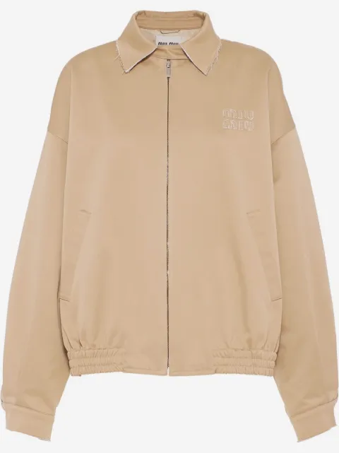 Miu Miu chamarra tipo blusón oversize