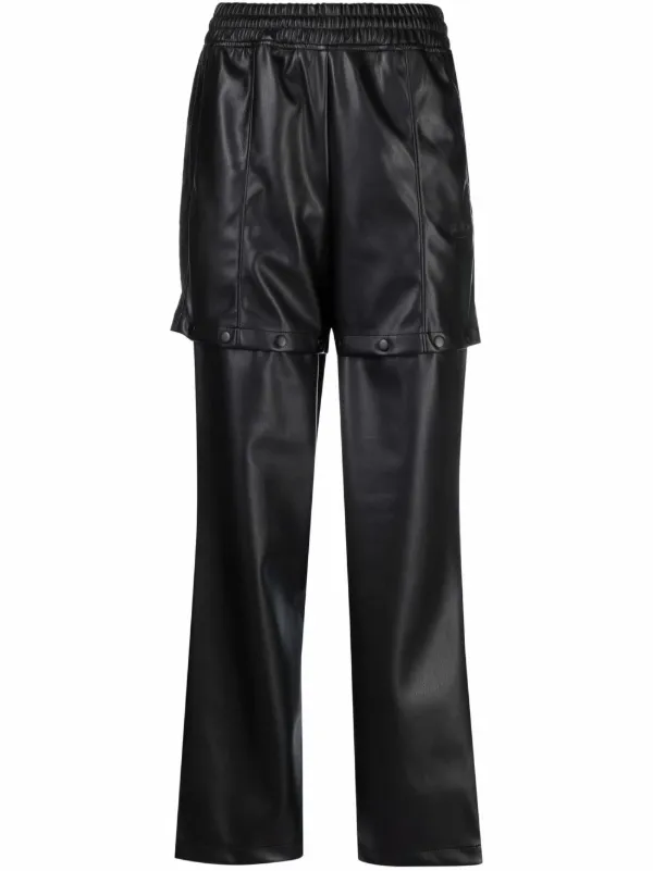 Adidas Hybrid faux-leather Tracksuit 