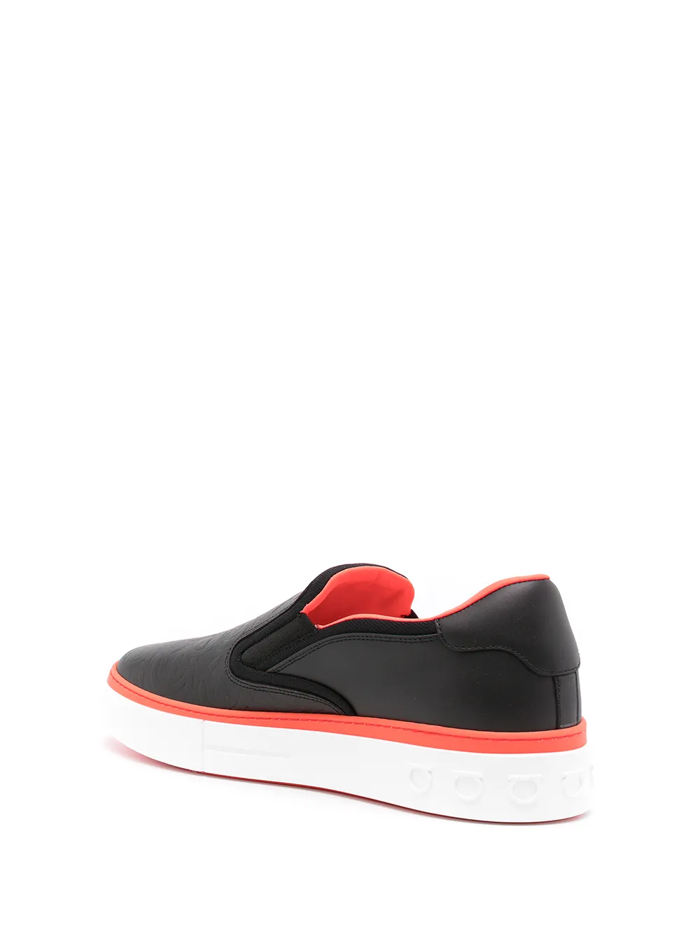 Ferragamo Slip-on sneakers Zwart