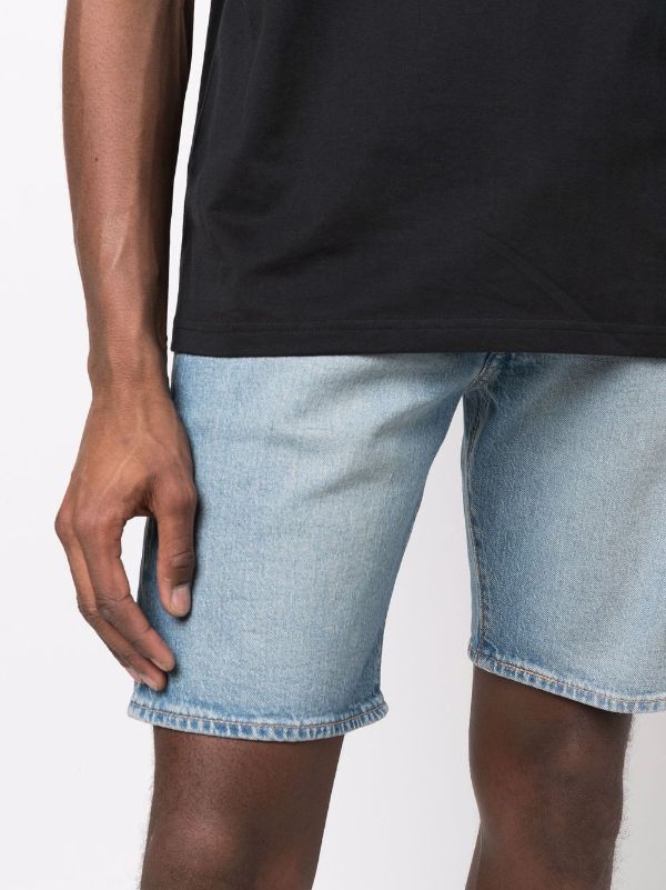 Levi's Distressed Denim Shorts - Farfetch